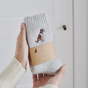 Dog walker socks - springer spaniel