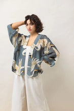 Load image into Gallery viewer, Stork kimono - slate
