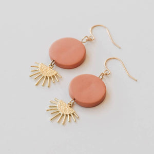 Sunset earrings - various colours