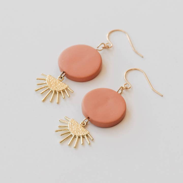 Sunset earrings - various colours