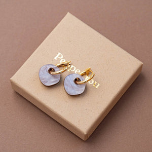 Surround hoop earrings - various colours