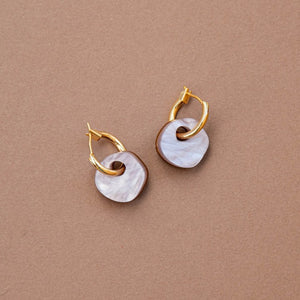 Surround hoop earrings - various colours
