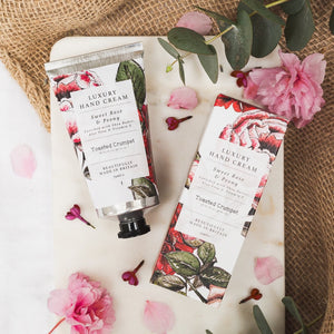 Sweet rose & peony luxury hand cream