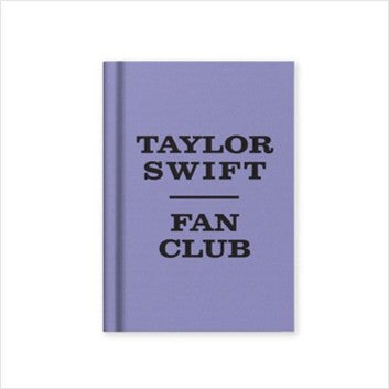 Taylor Swift fan club fabric hardback notebook