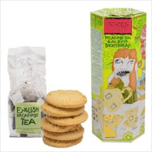 Load image into Gallery viewer, Tea party - all butter shortbread &amp; English breakfast tea set
