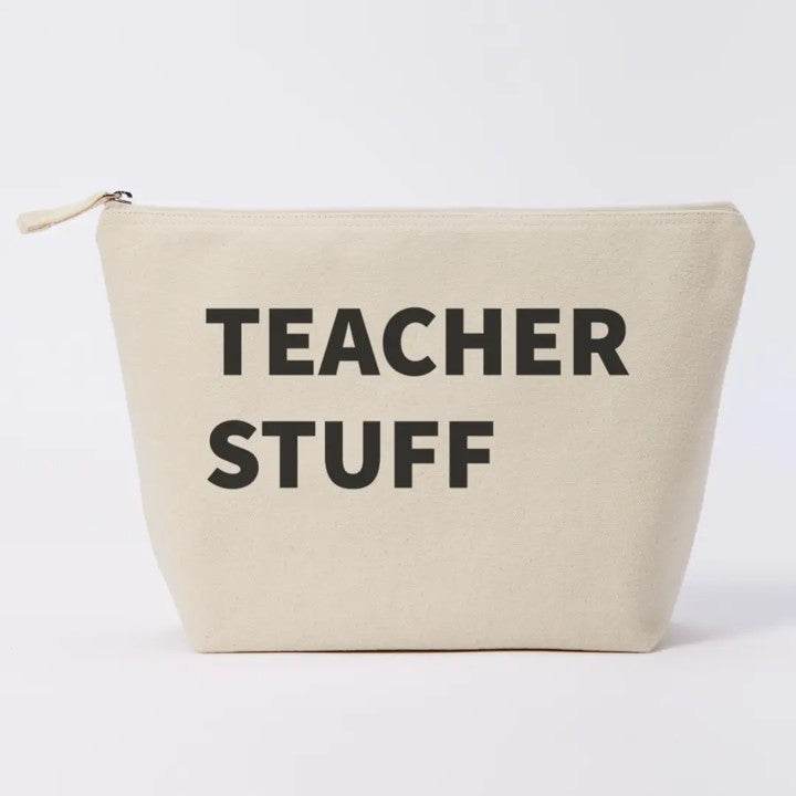 Large pouch - natural - teacher stuff