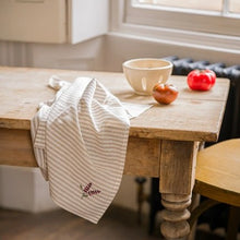 Load image into Gallery viewer, Kitchen garden tea towel - carrot
