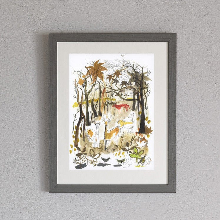 Copse framed print