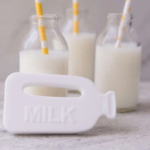 The original milk bottle teether