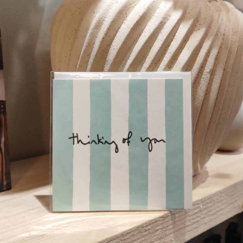 Stripe thinking of you card