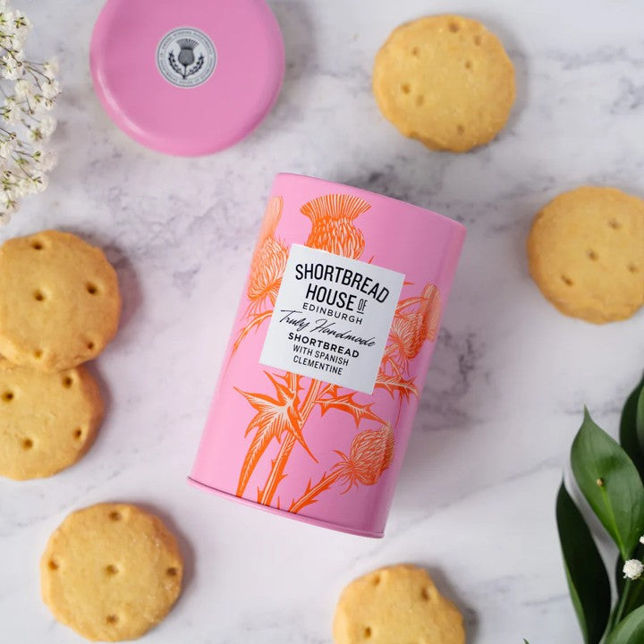 Tin shortbread biscuits - Spanish clementine – Raindrops on Roses - St ...