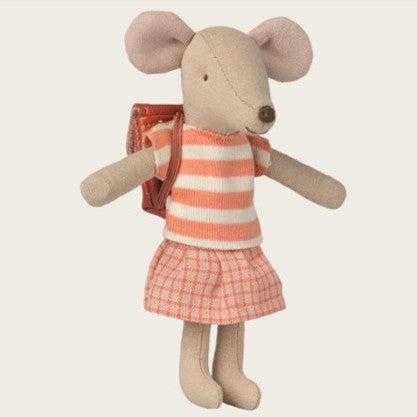 Tricycle Mouse, Big Sister - Coral main image 1