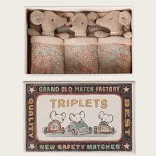 Load image into Gallery viewer, Triplets in matchbox
