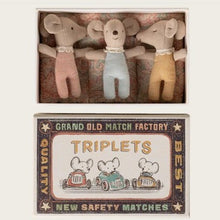 Load image into Gallery viewer, Triplets in matchbox
