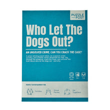 Load image into Gallery viewer, Who let the dogs out? cold case game
