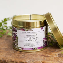 Load image into Gallery viewer, Wild fig &amp; mulberry tin candle
