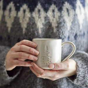 Winter jug - tree