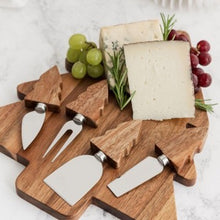 Load image into Gallery viewer, Woodland cheese knife set - natural
