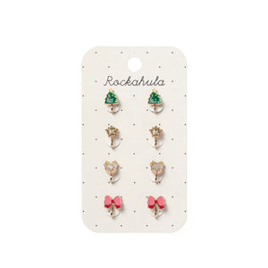 Jolly Xmas clip on earrings