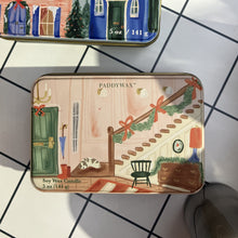 Load image into Gallery viewer, Christmas tin - staircase - wassail
