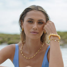Load image into Gallery viewer, Gemstone bracelet - yellow

