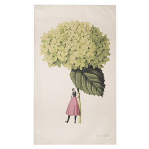 Tea towel - hydrangea Annabelle
