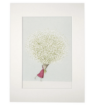 Load image into Gallery viewer, Baby&#39;s breath mounted print
