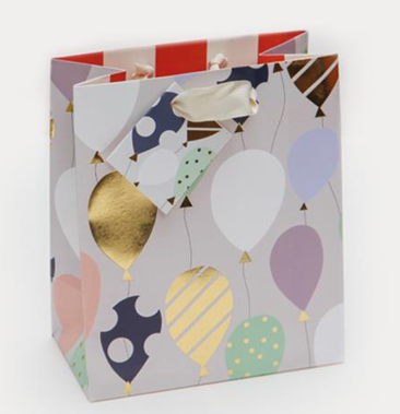 Print Balloons Medium Gift Bag