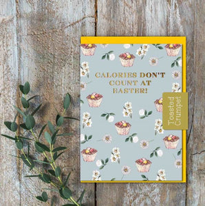 Calories don’t count at Easter card