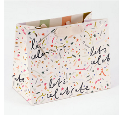 Let's celebrate landscape gift bag