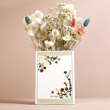 Load image into Gallery viewer, Ceramic &#39;little book of flowers&#39; vase
