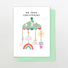 Christening card