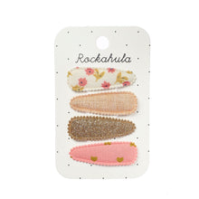 Load image into Gallery viewer, Elsie fabric clip set
