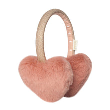 Load image into Gallery viewer, Fluffy heart earmuffs
