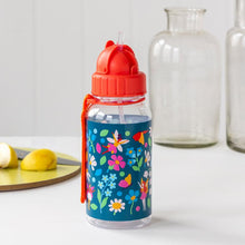 Load image into Gallery viewer, Stainless steel water bottle - fairies in the garden
