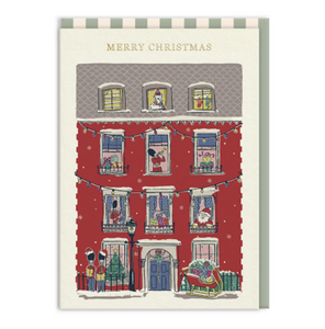Merry Christmas house card
