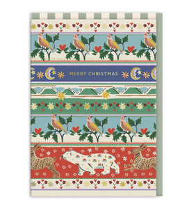 Festive friends Christmas card