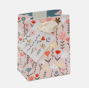 Floral Pink Petite Gift Bag