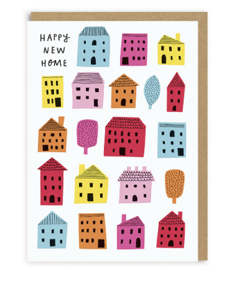 Happy new home card