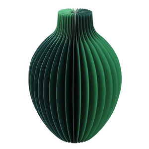 Honeycomb vase - green