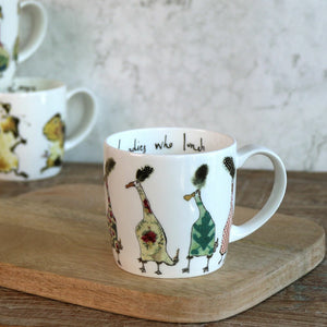 Ladies who lunch mug