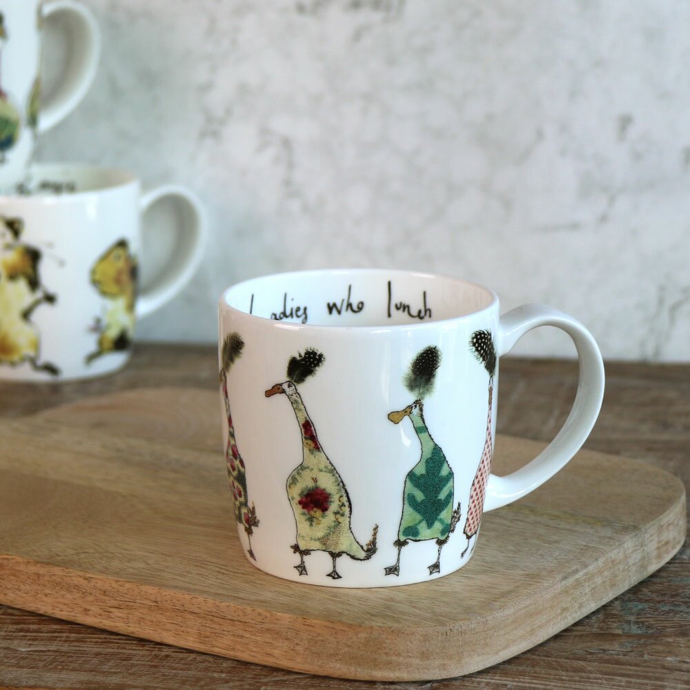 Ladies who lunch mug