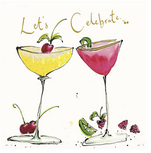 Let's celebrate cocktail card