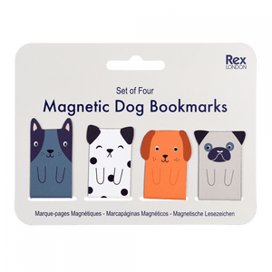 Magnetic dog bookmarks