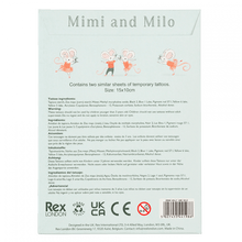 Load image into Gallery viewer, Temporary tattoos - Mimi &amp; Milo
