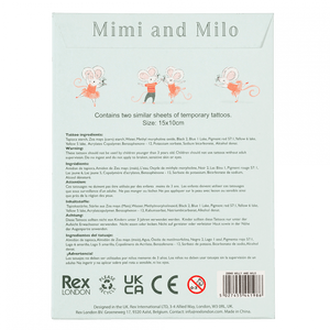 Temporary tattoos - Mimi & Milo