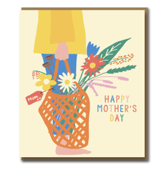 Flowers for Mum card