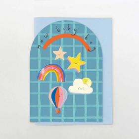New baby boy card