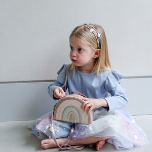 Pink rainbow bag