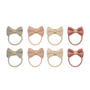 Tinkerbell velvet bow mini ponies